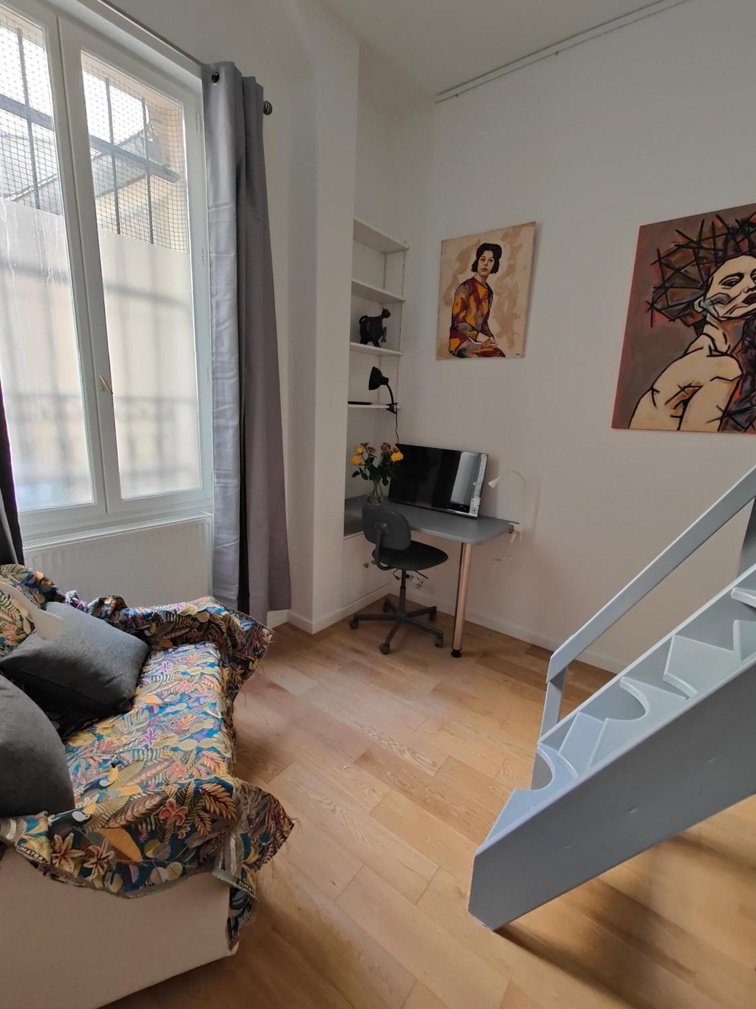 Apartamento Loft, Atelier Artiste Montmartre París Exterior foto