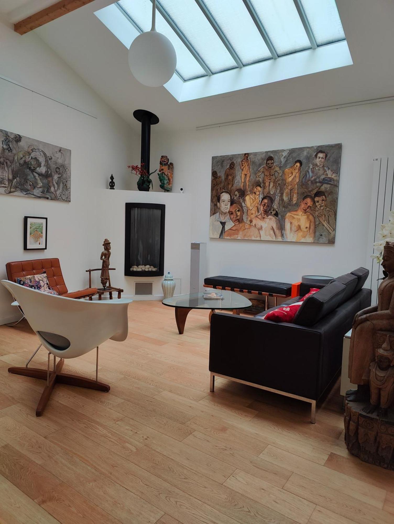 Apartamento Loft, Atelier Artiste Montmartre París Exterior foto